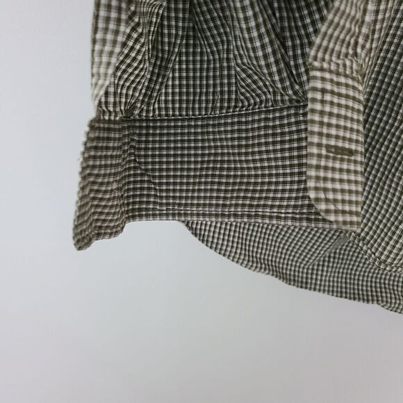 Tommy Hilfiger Green Check Button Down Sz L - Picture 8 of 11